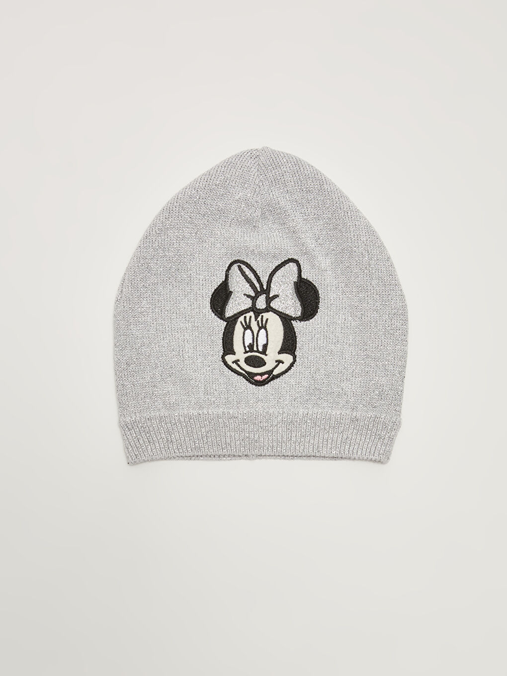 Minnie Mouse Embroidered Baby Girl Tricot Beret