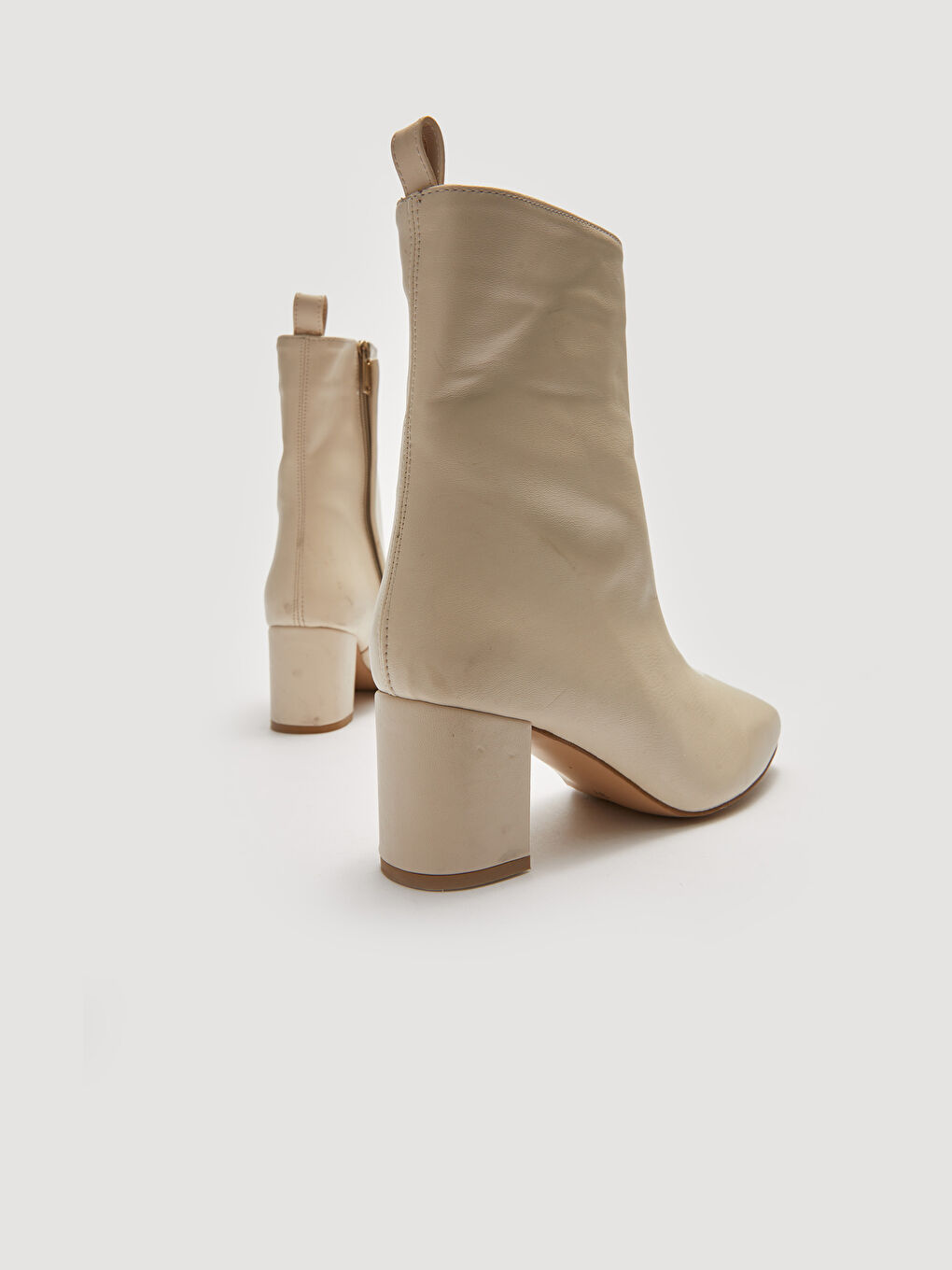 LCW STEPS نساء بوت طالون جلد صناعي بسحاب -W13763Z8-JSJ