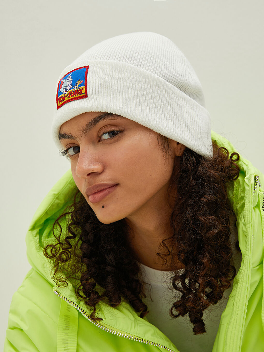 Том и Джерри Тег Женская Трикотажная Шапка