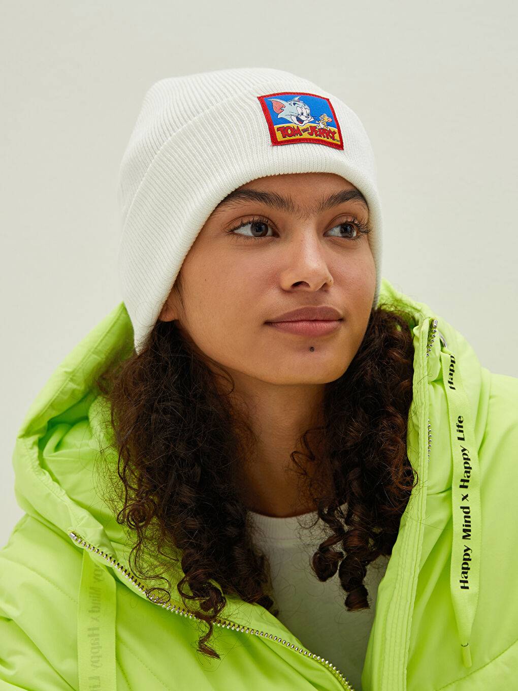 Том и Джерри Тег Женская Трикотажная Шапка-2