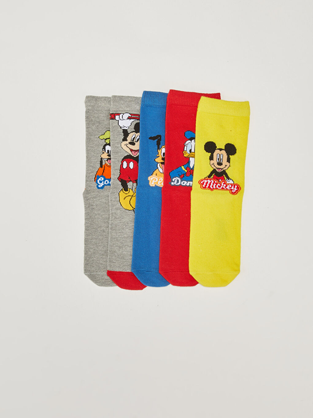 LCW Kids Disney Printed Boys Socks 5 Pack -W13824Z4-K00