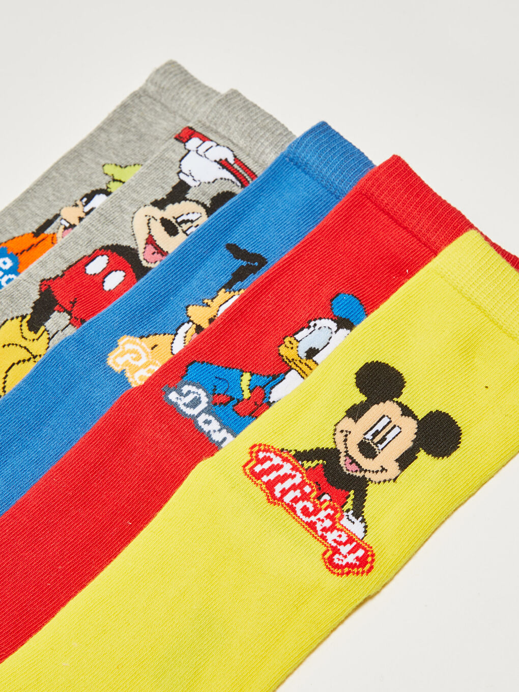 LCW Kids Disney Printed Boys Socks 5 Pack -W13824Z4-K00