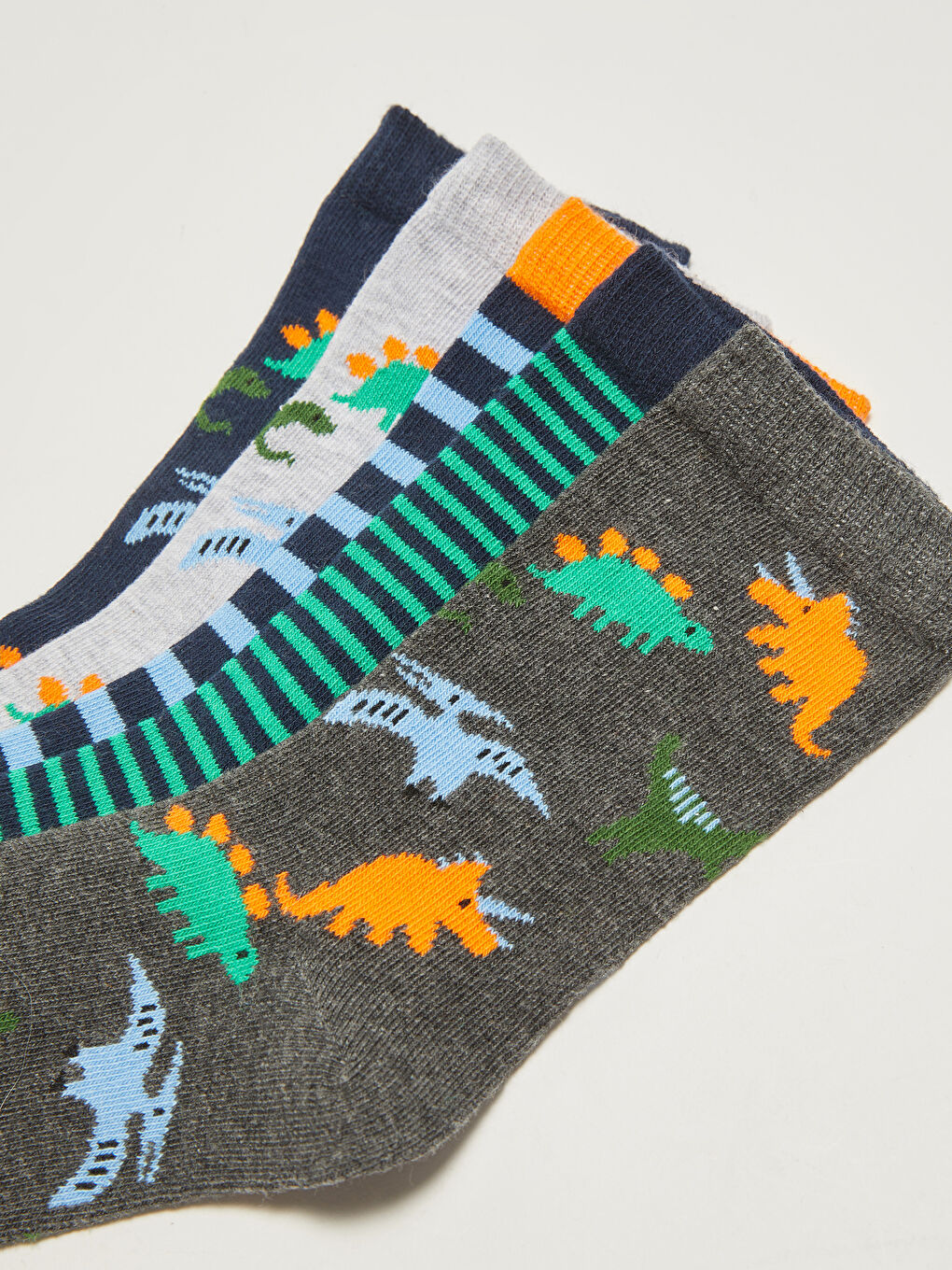 Patterned Boys' Ankle Socks 5 Pack-2