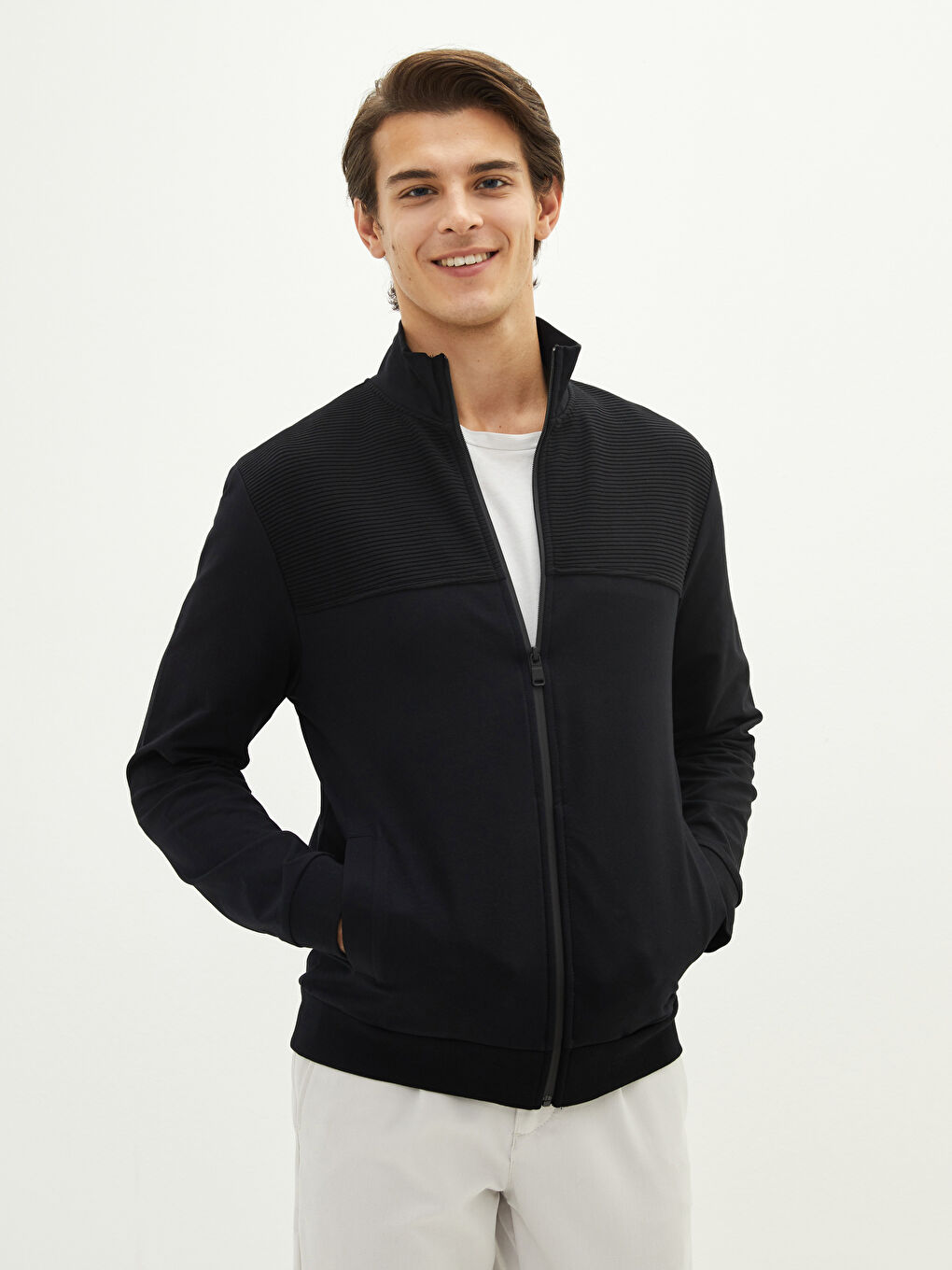 LCW Vision Rollkragen Langarm Regular Fit Sweatshirt Für Herren -W13859Z8-CVL