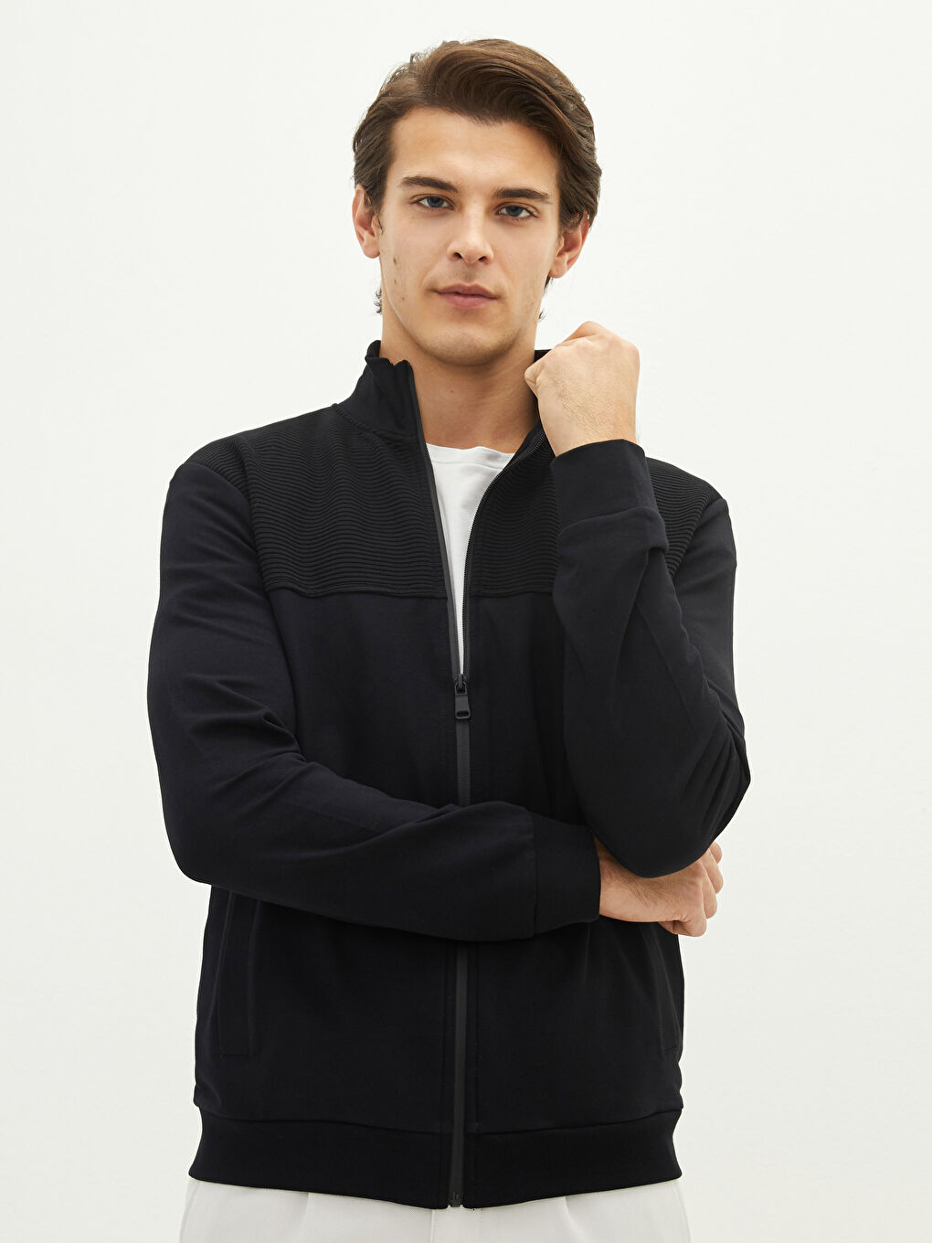 LCW Vision Rollkragen Langarm Regular Fit Sweatshirt Für Herren -W13859Z8-CVL