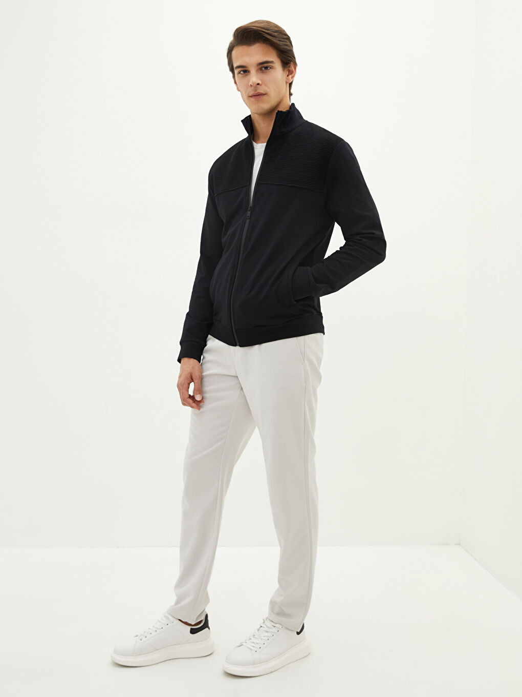 LCW Vision Rollkragen Langarm Regular Fit Sweatshirt Für Herren -W13859Z8-CVL