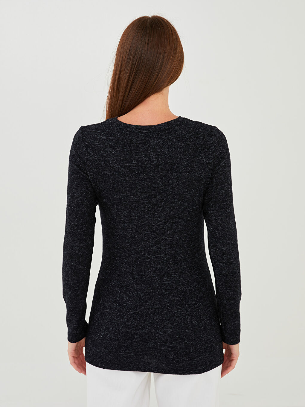 LCWAIKIKI Basic Crew Neck Plain Long Sleeve Women's T-Shirt -W13900Z8-CVL