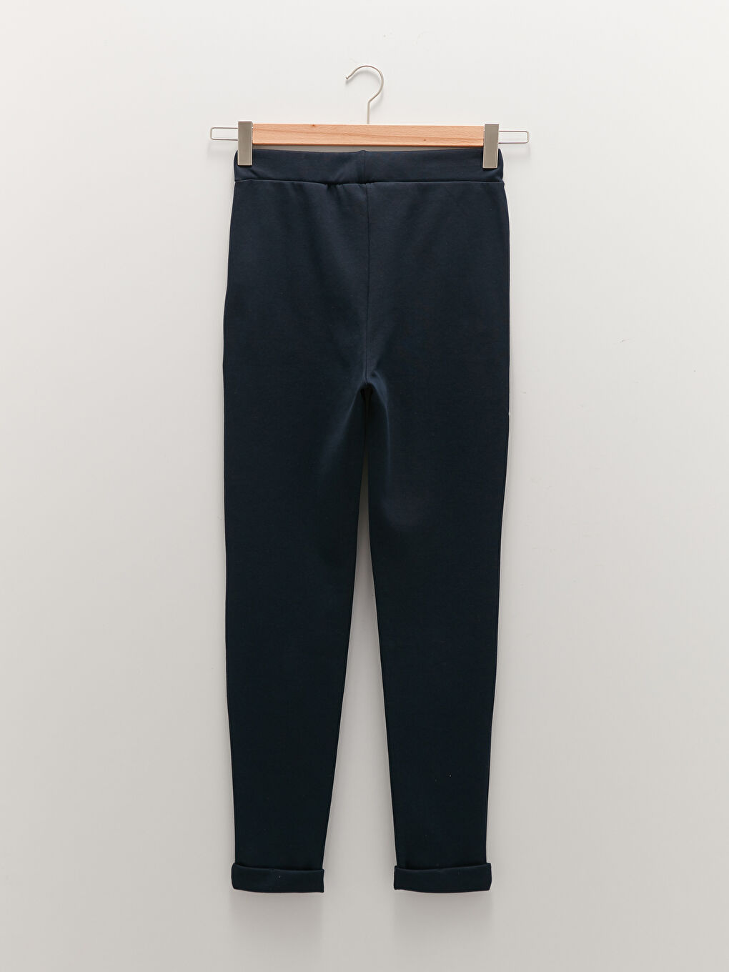 Pantaloni de Trening pentru Femei cu Talie Elastică, Regular și Buzunare Detaliate-6