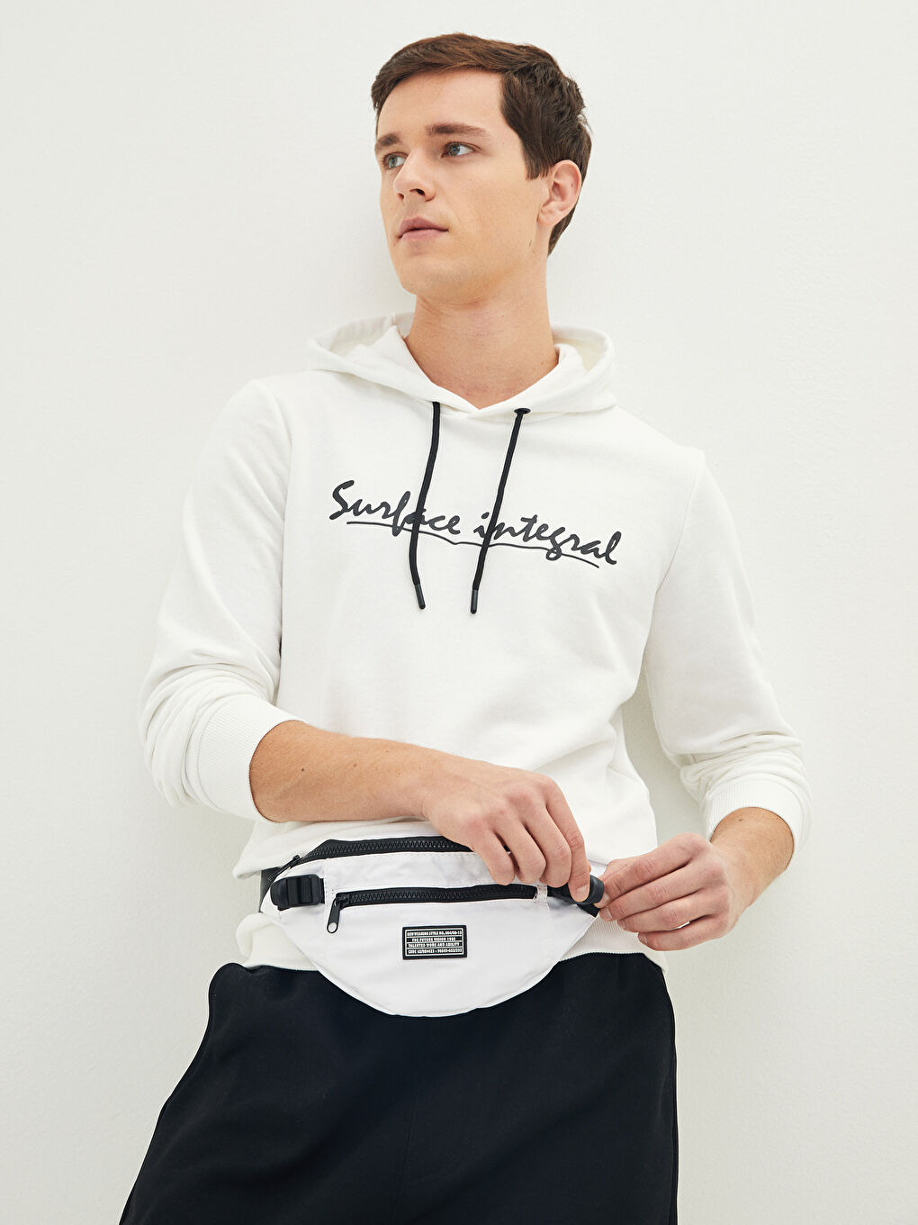 Детализированная Мужская Поясная Сумка