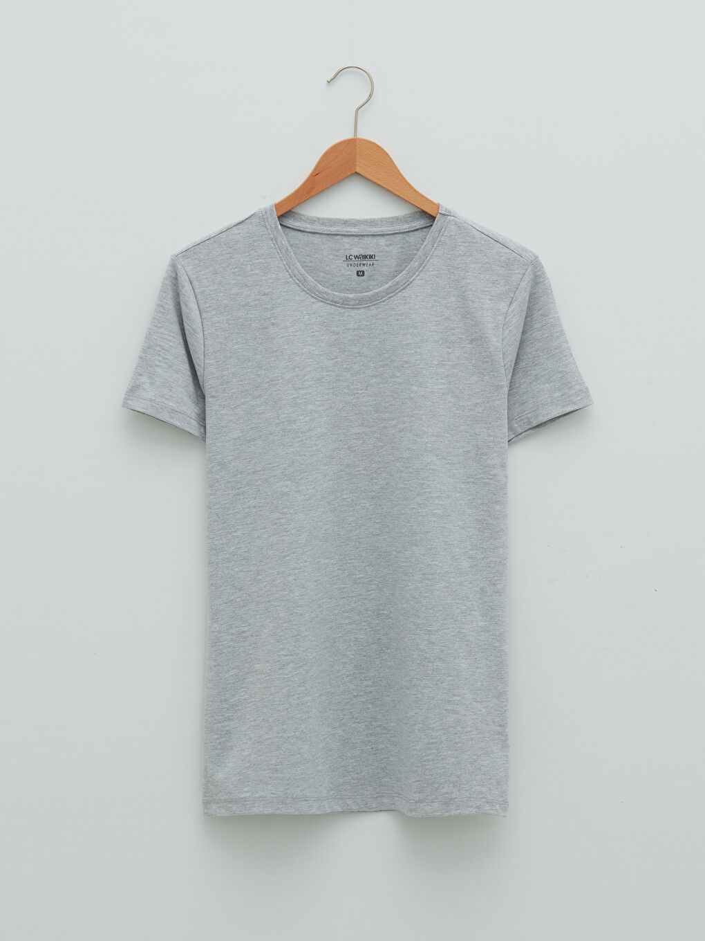 LC WAIKIKI Crew Neck Short Sleeve Cotton Men's Undershirt -W13973Z8-LAL