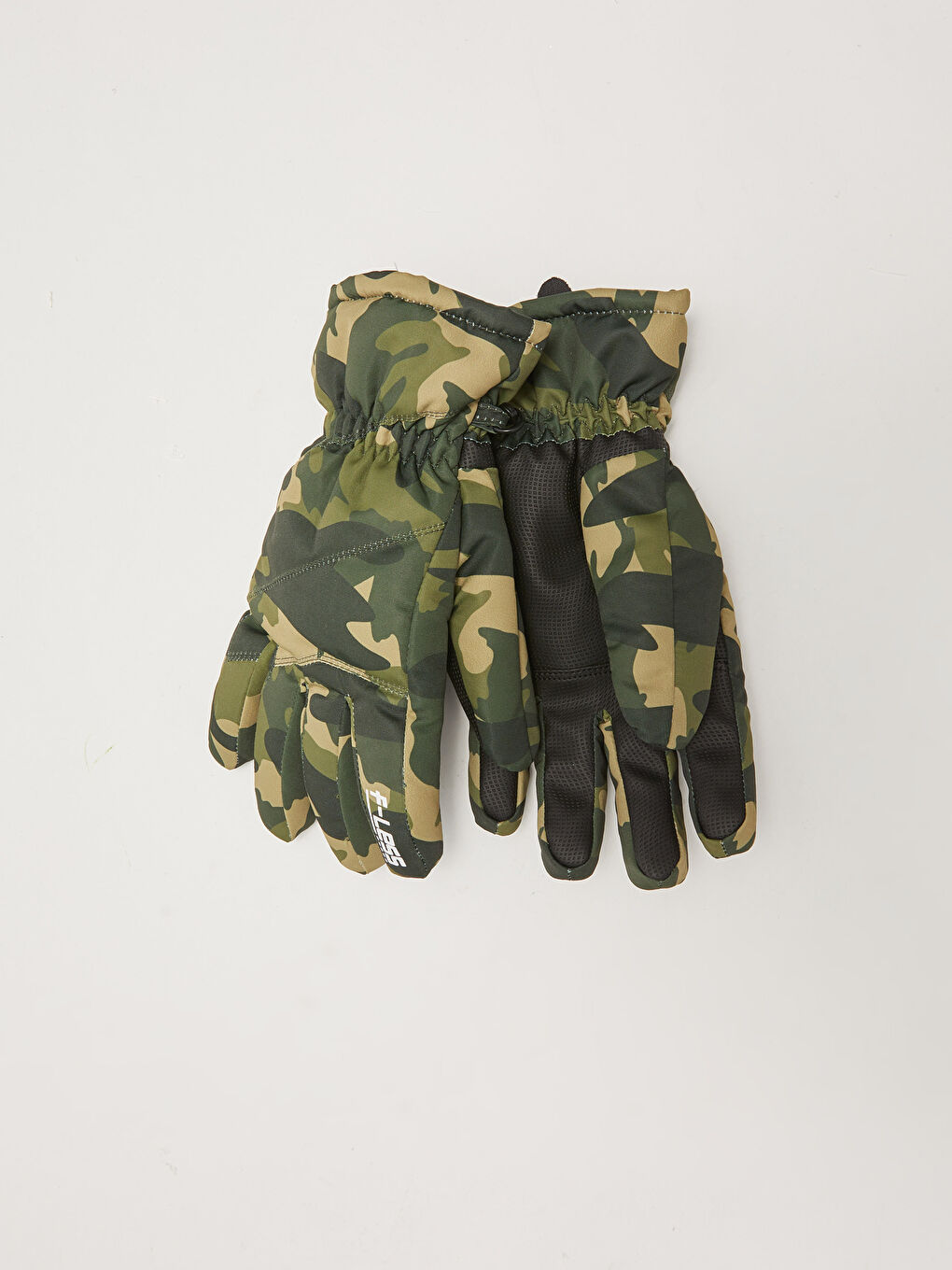 Karışık Erkek Çocuk Kamuflaj Desenli Eldiven