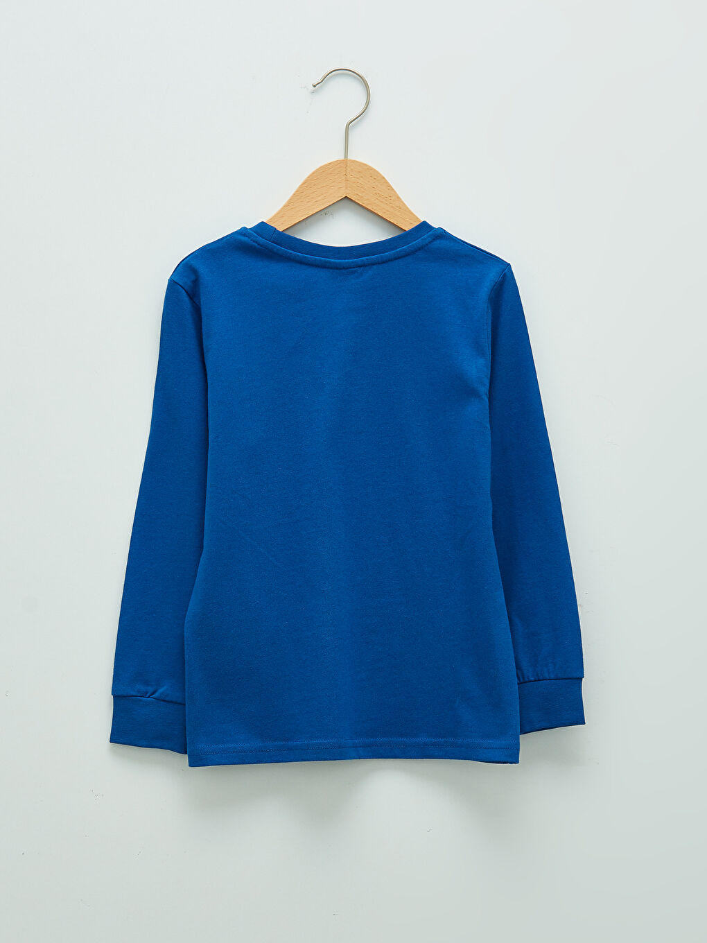 Тениска с кръгло деколте, отпечатана, с дълъг ръкав за момчета-1