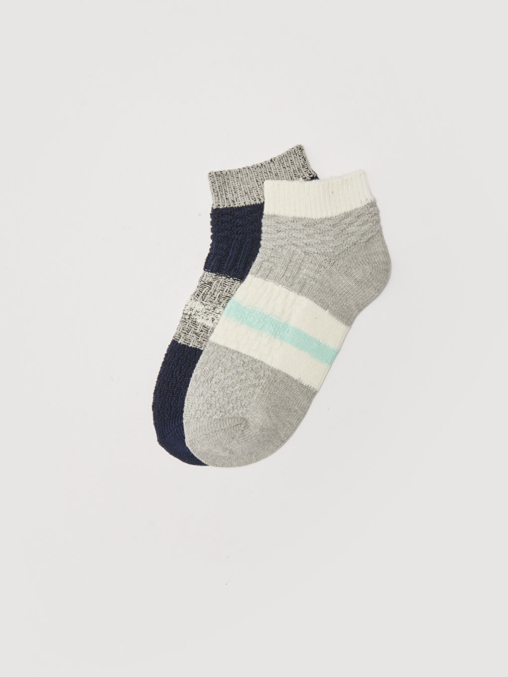 Color Block Women's Booties Socks 2-Pack