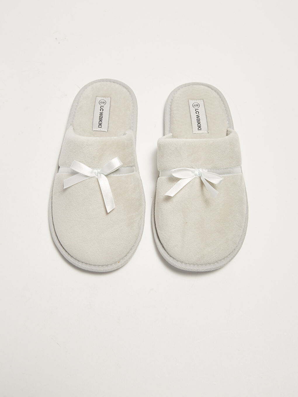 LCW STEPS Hausschuhe für Damen mit geschlossener Vorderseite und Schleifendetail -W14063Z8-RRX