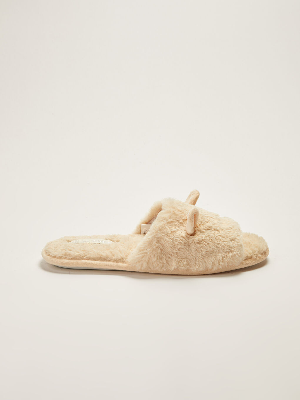 Single Band Plush Women's House Slippers-1