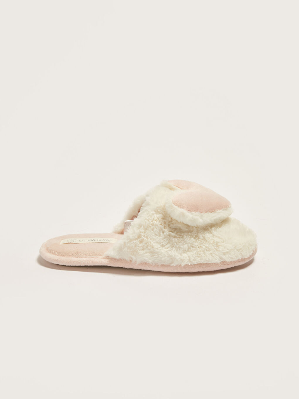 LCW STEPS Herz-Applikation Plüsch Hausschuhe für Damen -W14078Z8-J5E