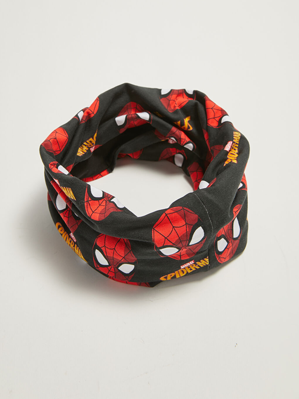 Écharpe tubulaire imprimée Spiderman garçon