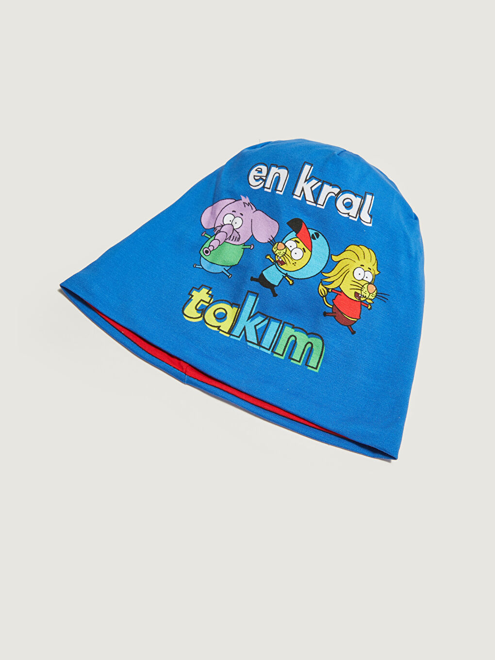 Mavi Erkek Çocuk Kral Şakir Lisanslı Bere-1