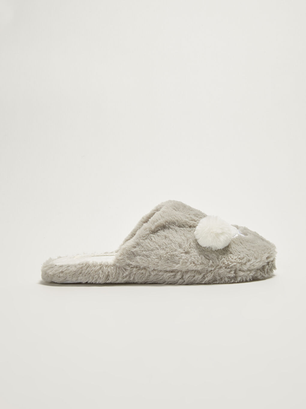 Closed Front Plush Women's House Slippers-1