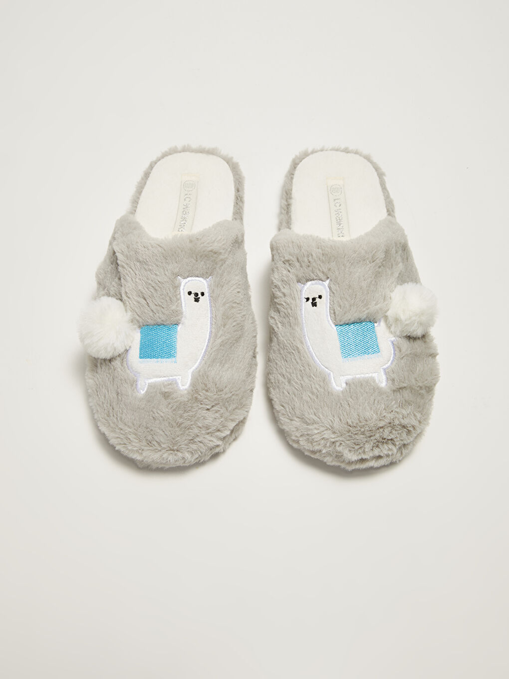 Closed Front Plush Women's House Slippers-2