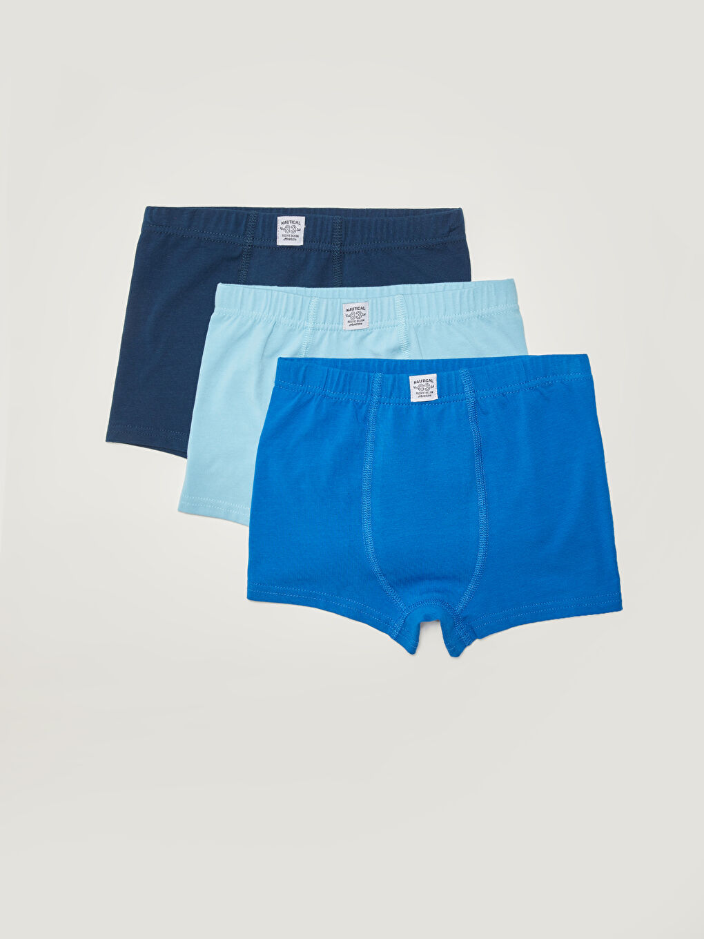 Basic Cotton Boys' Boxer 3-Pack