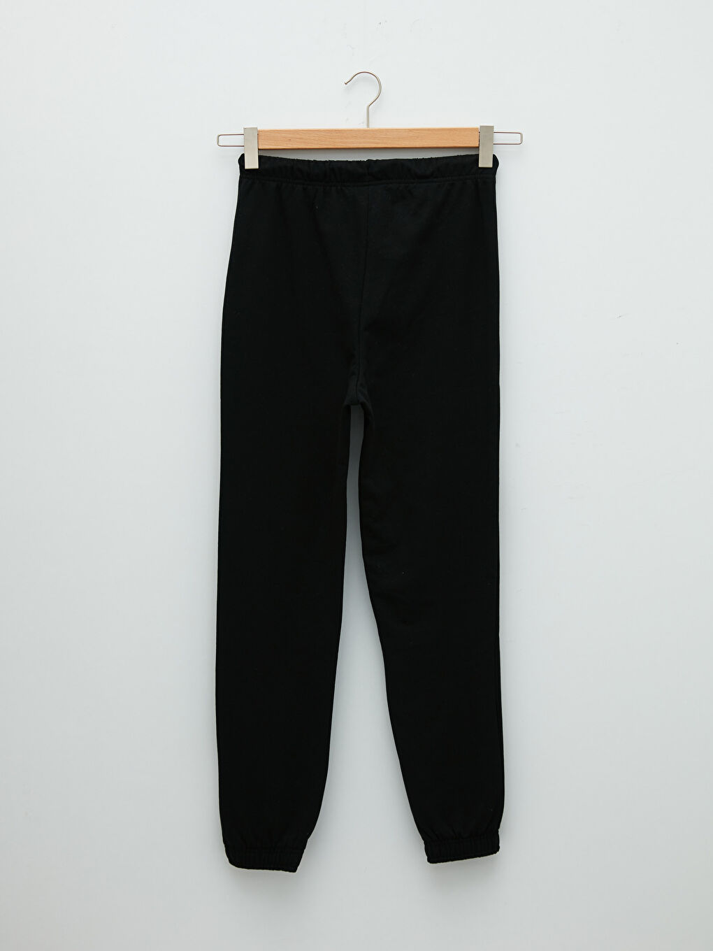 Women's Elastic Waist Plain Tracksuit Bottom-6