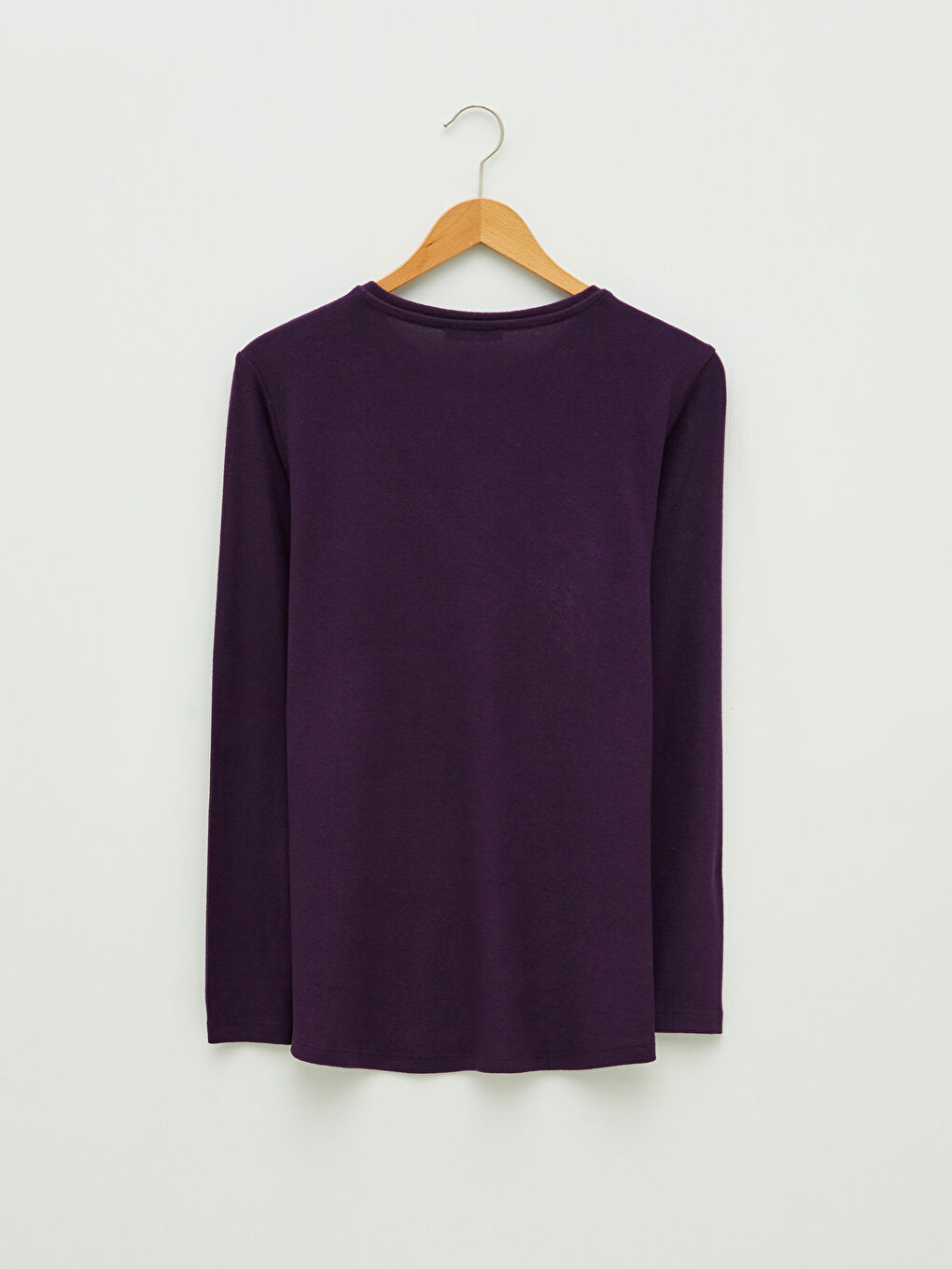 LCWAIKIKI Basic Crew Neck Plain Long Sleeve Women's T-Shirt -W14237Z8-LCP