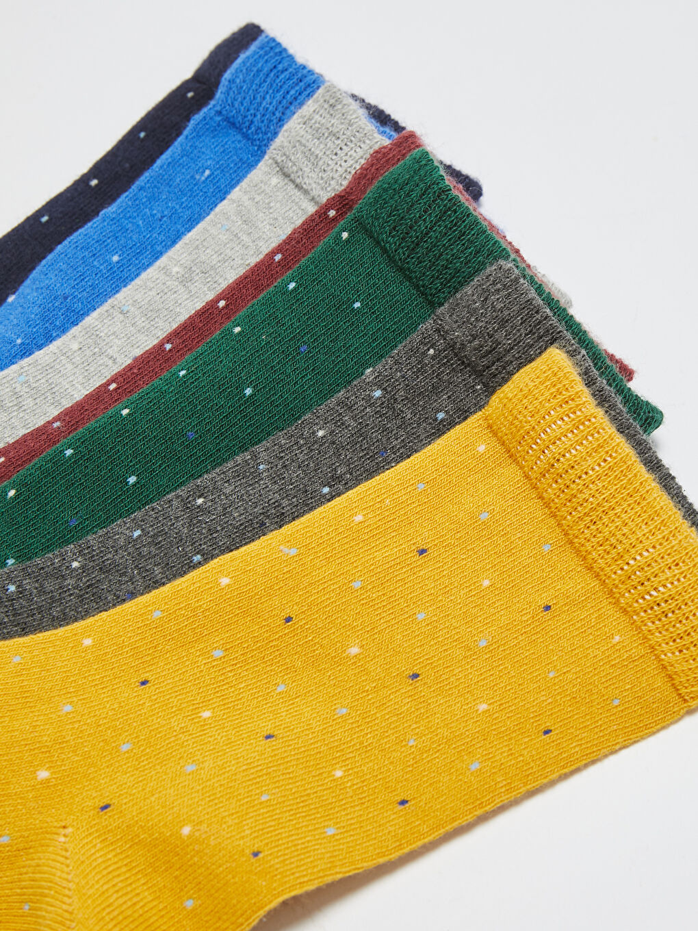 Karışık Desenli Erkek Çocuk Soket Çorap 7'li-2