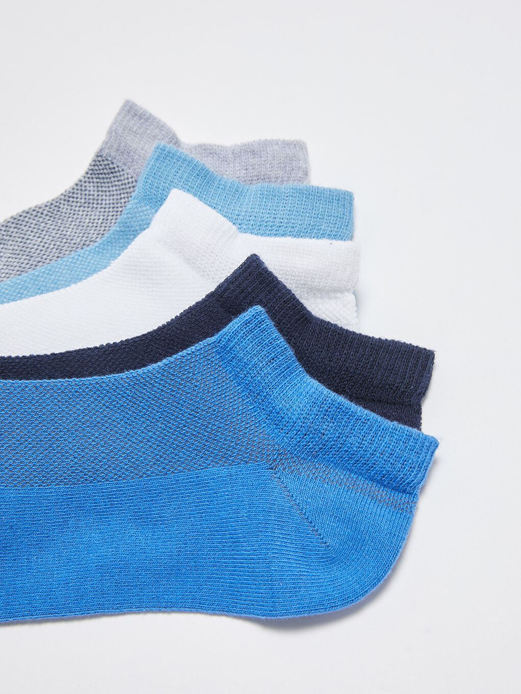 Karışık Basic Erkek Çocuk Patik Çorap 5'li-2