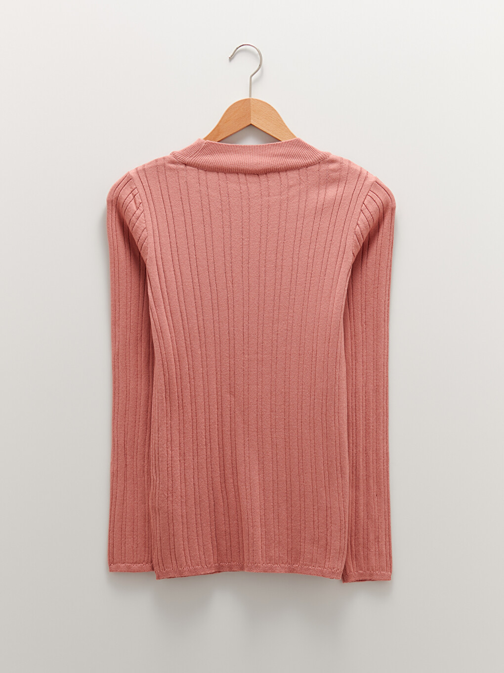 Half Turtleneck Striped Long Sleeve Women's Knitwear Sweater-6