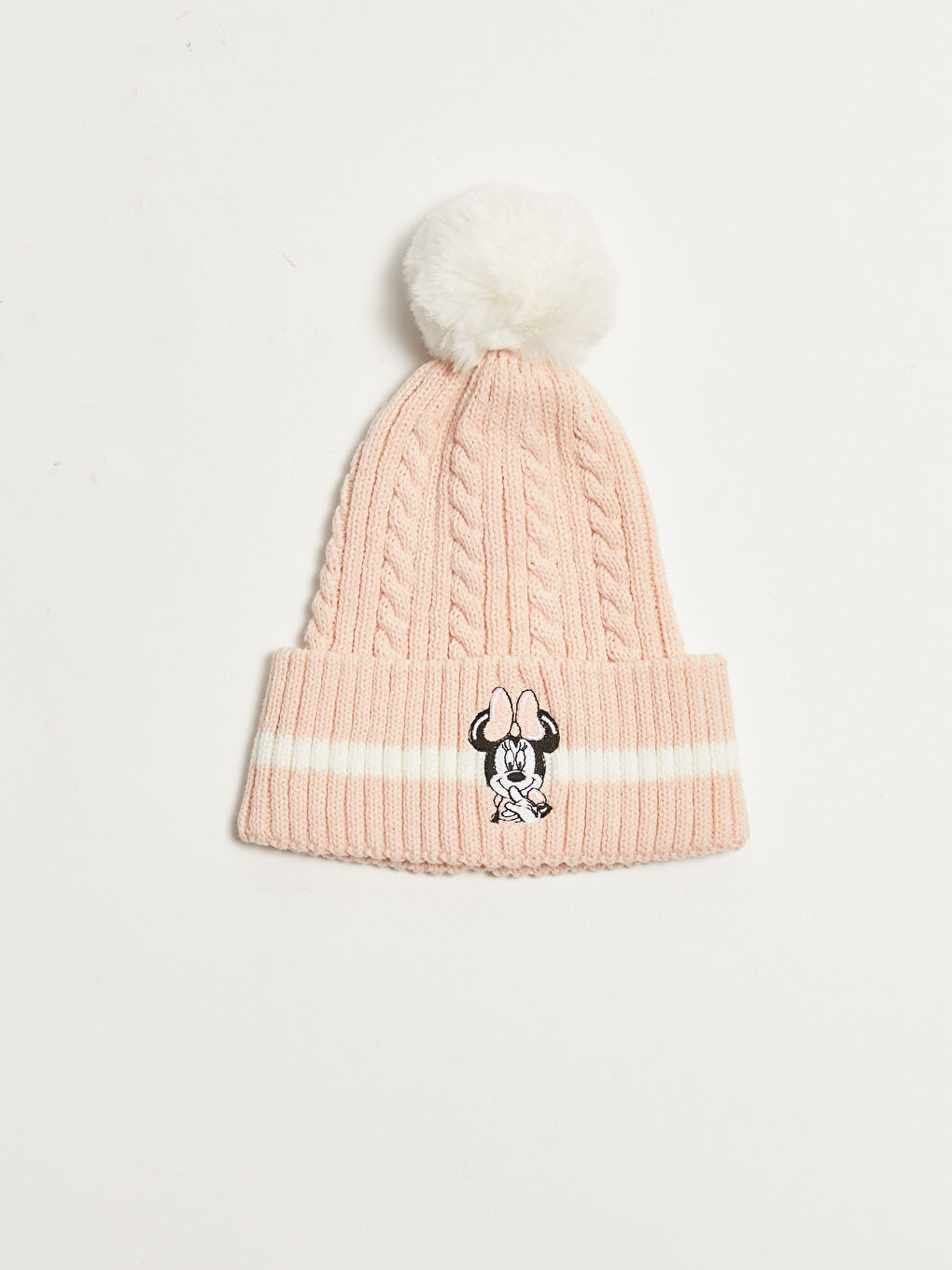 بيني تريكو بوم بوم مطرّزة ميني ماوس ديال البنات