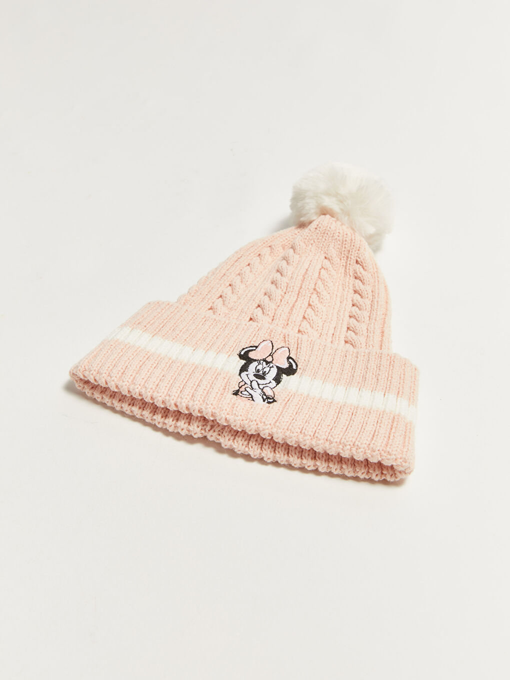 بيني تريكو بوم بوم مطرّزة ميني ماوس ديال البنات-1