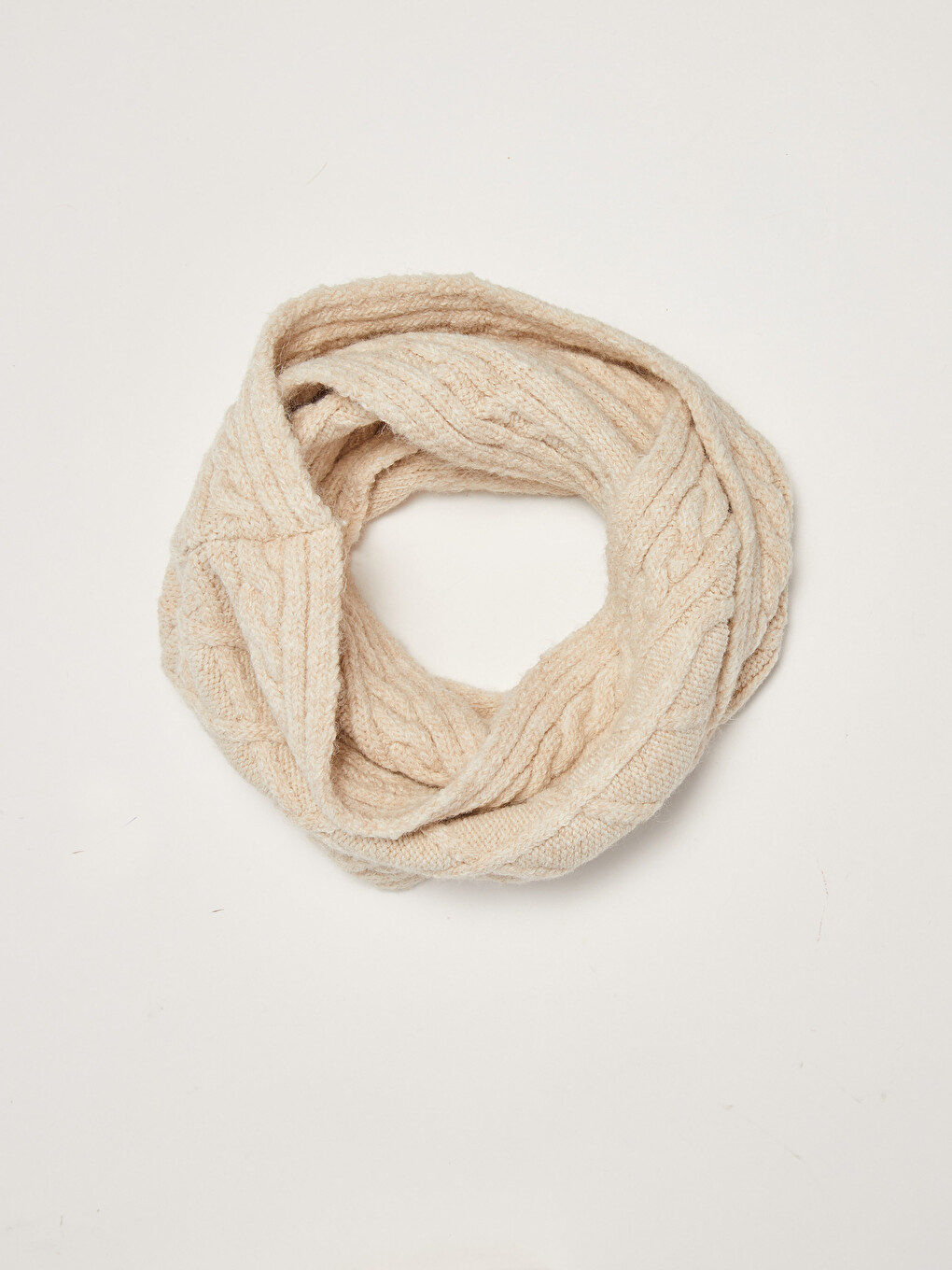Girl's Tricot Snood and Beret-5