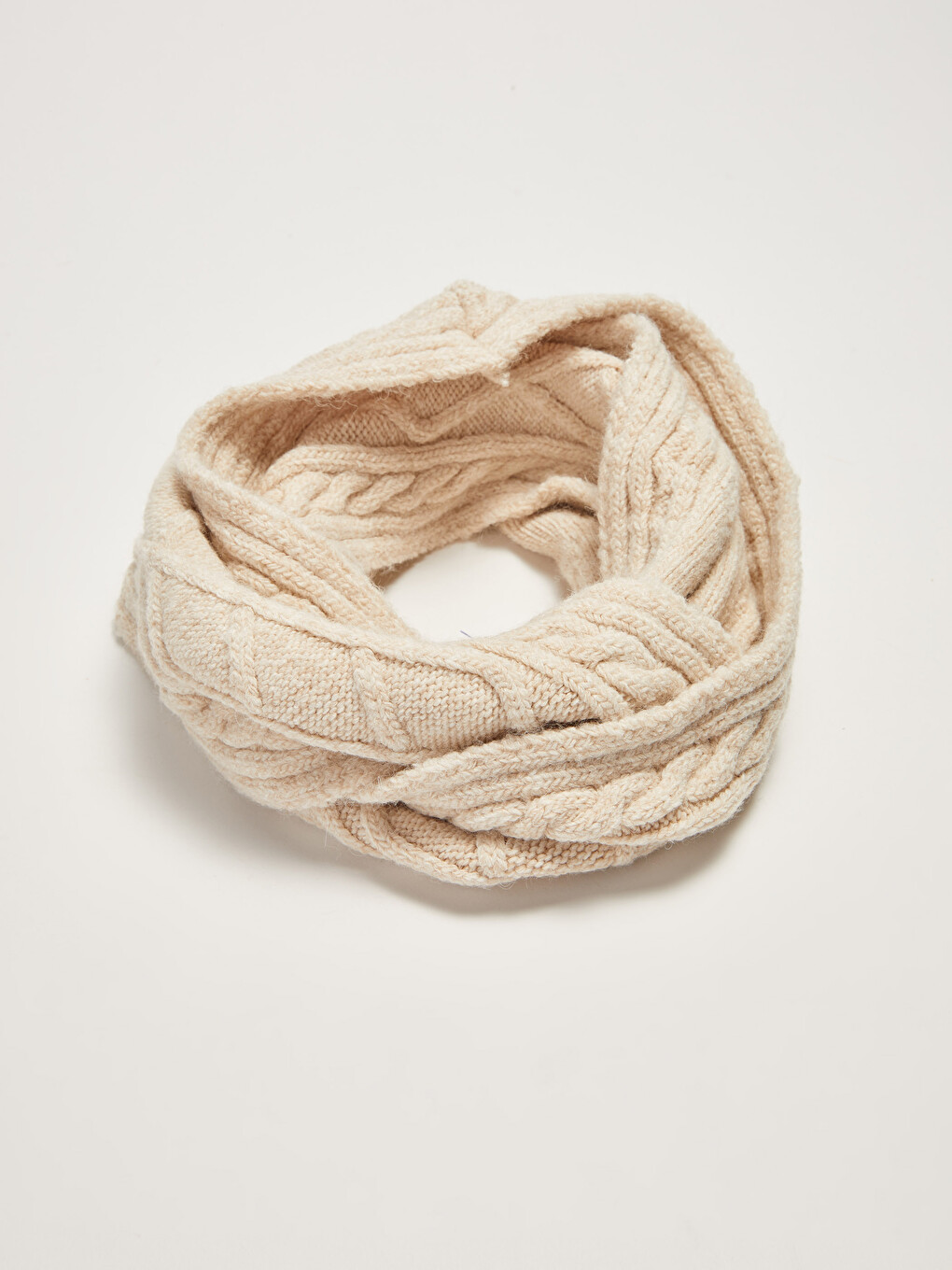 Girl's Tricot Snood and Beret-6