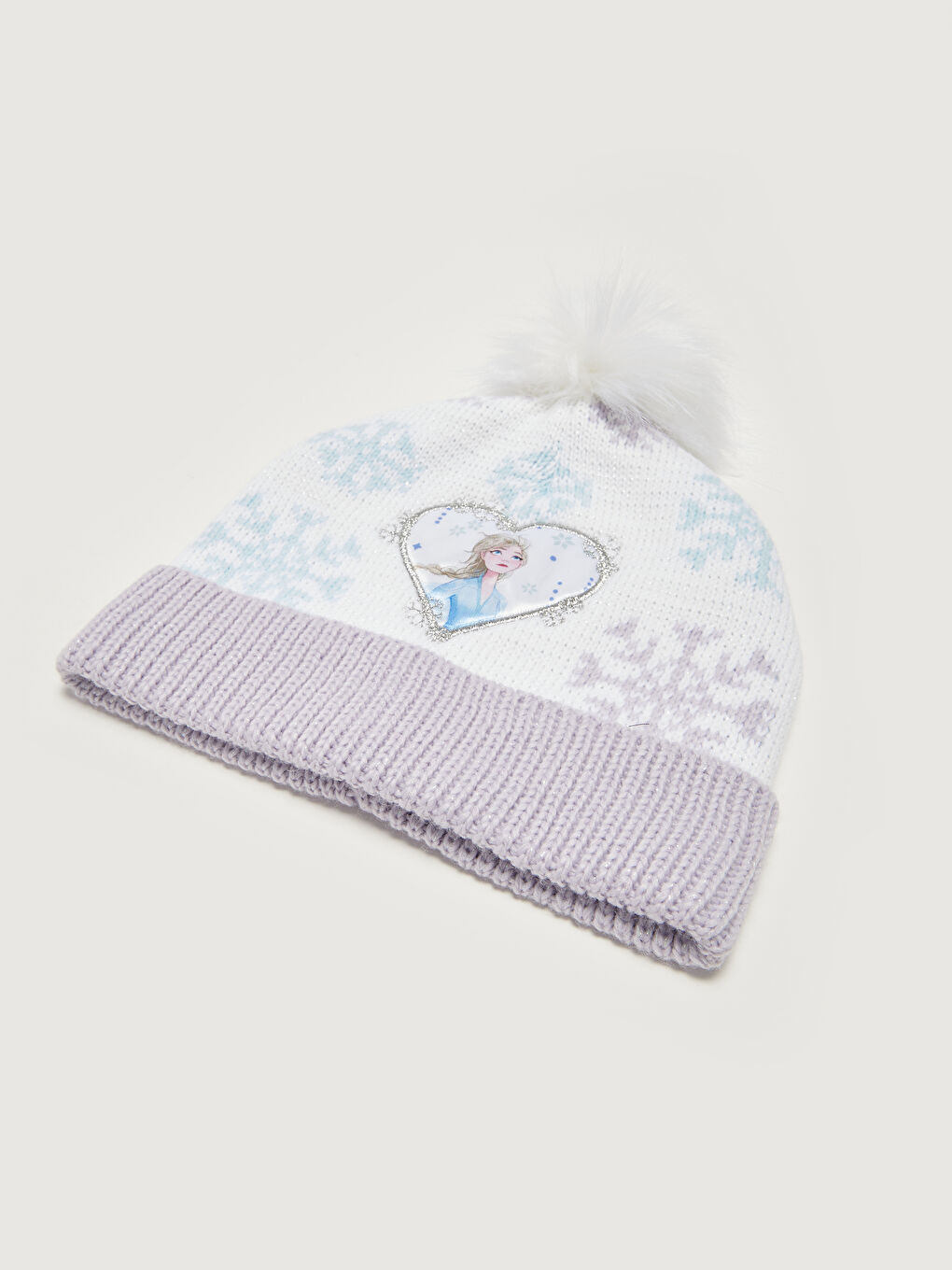 وشاح وقبعة بناتي مرخصة فروزن-1