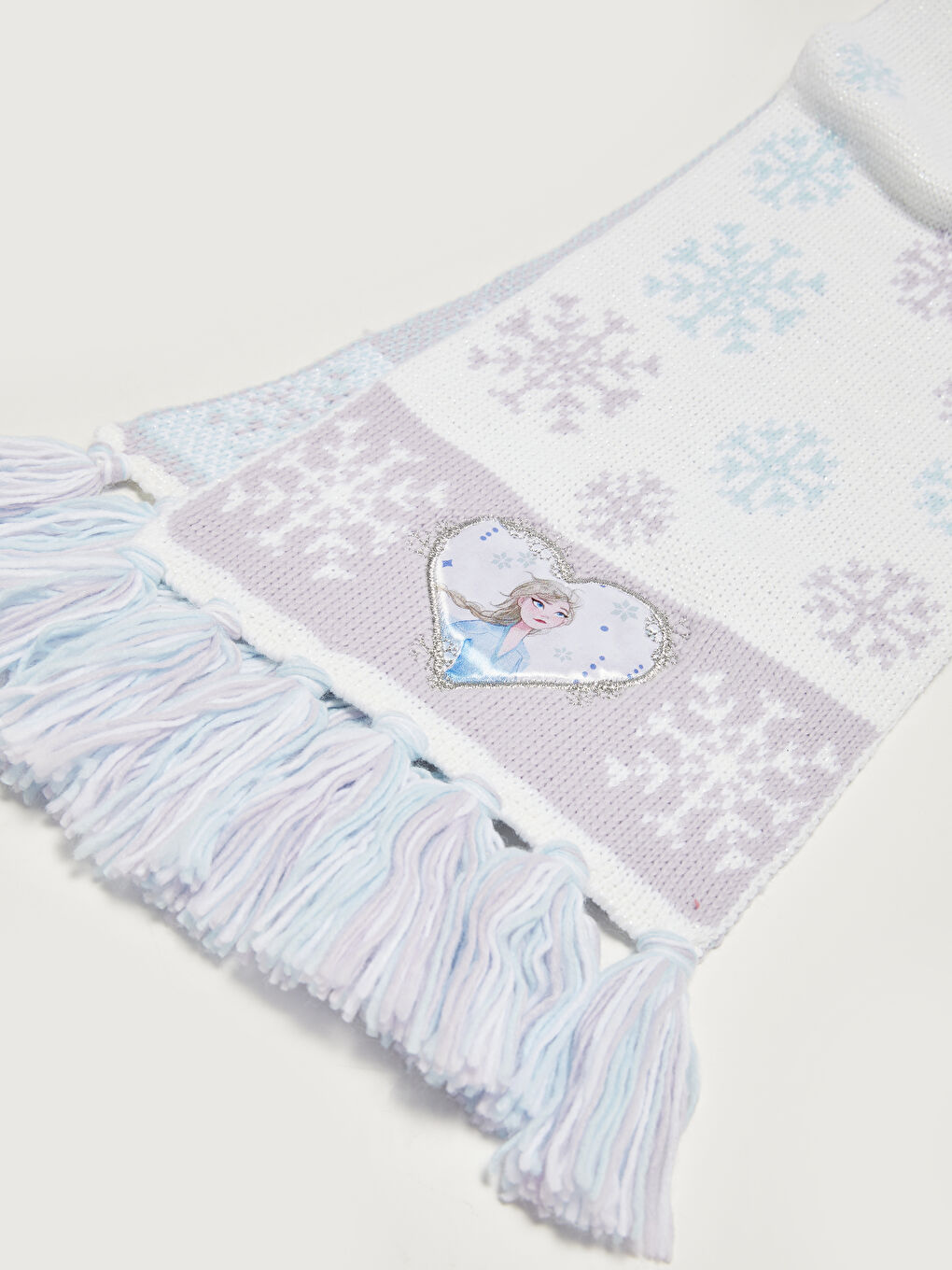 وشاح وقبعة بناتي مرخصة فروزن-2