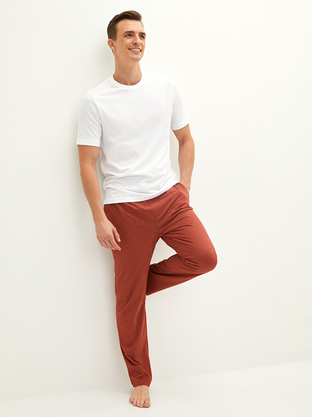 Bas De Pyjama Pour Hommes Coupe Régulière-1