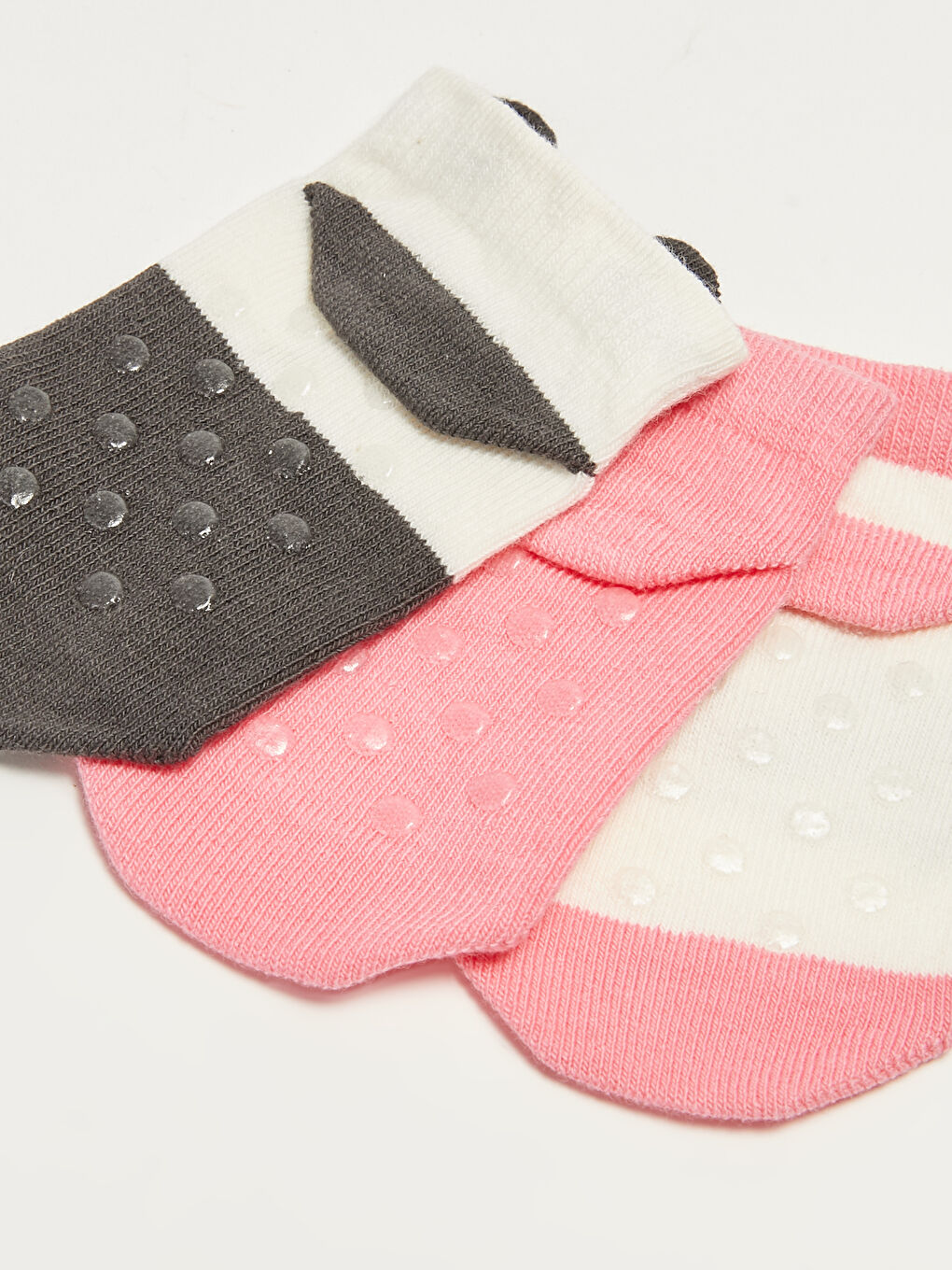 Printed Baby Girls' Ankle Socks 3-Pack-3