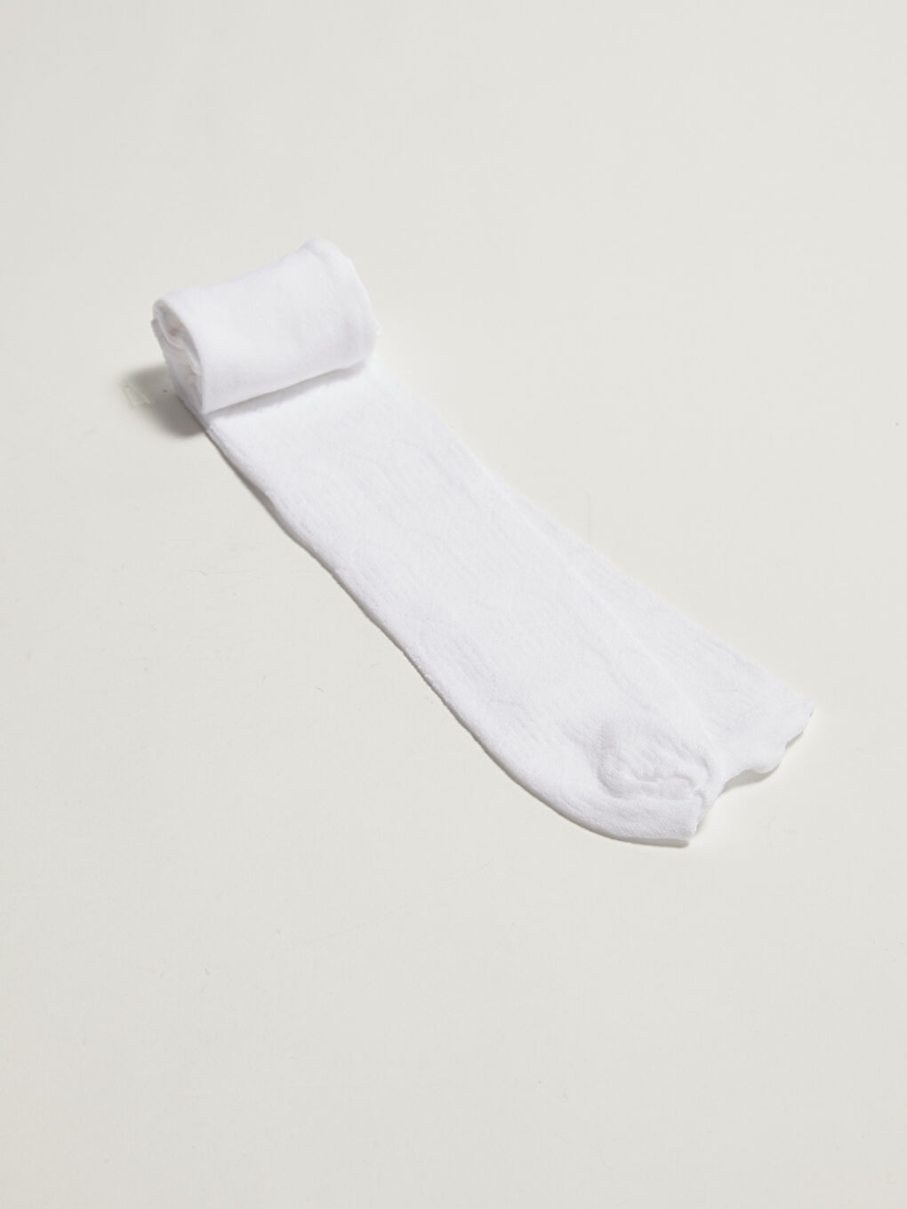 Self-Patterned Baby Girl Tights from Flexible Fabric