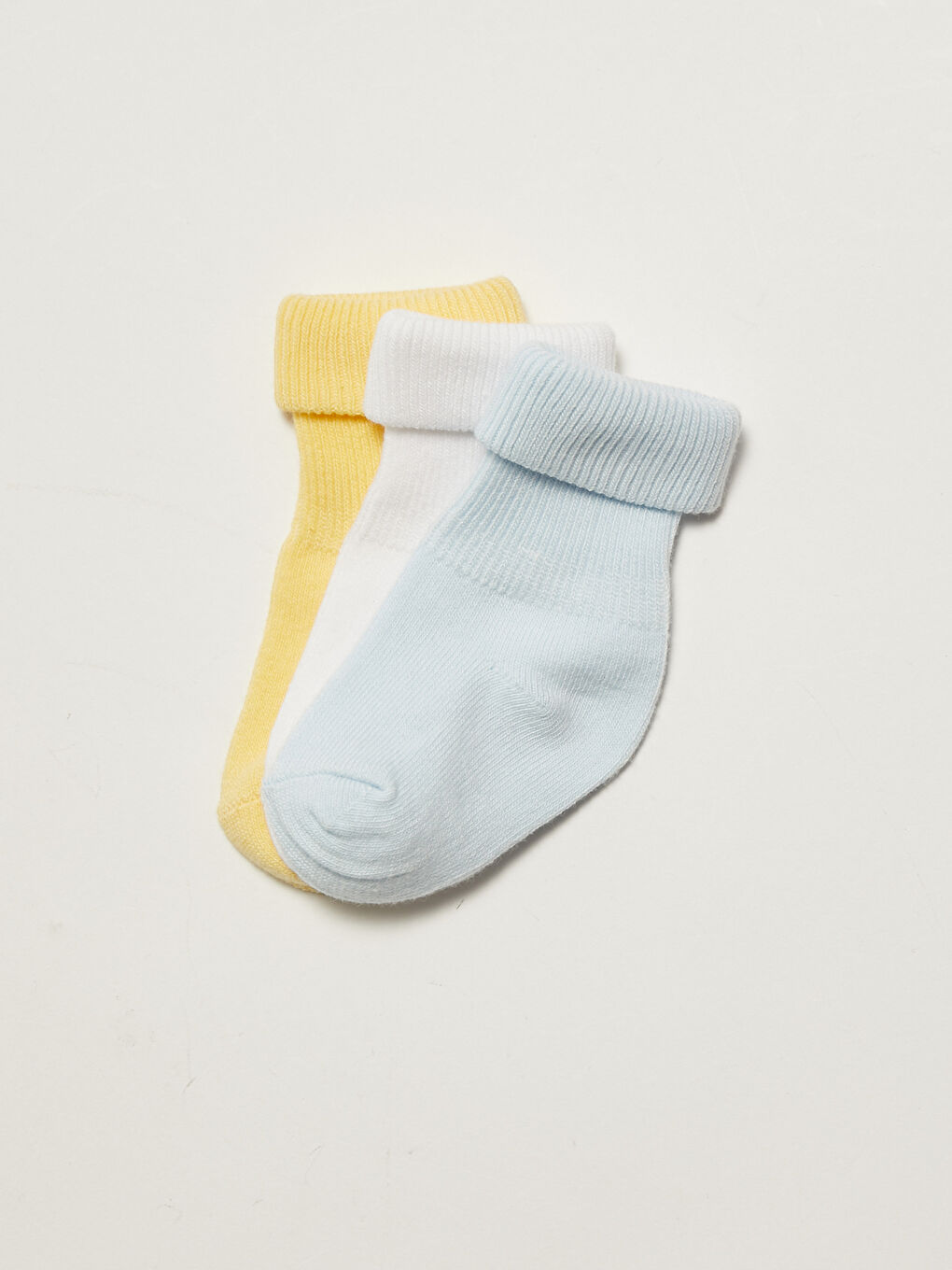 Basic Unisex Baby Socks 3 Pack