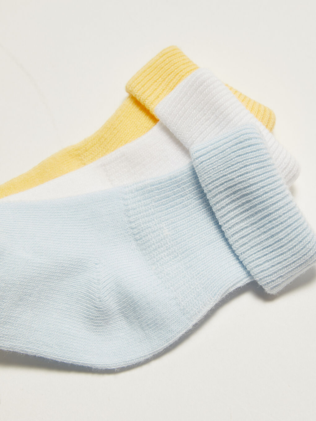 Basic Unisex Baby Socks 3 Pack-2