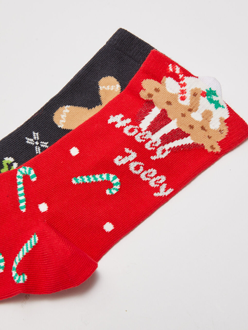 LCW DREAM Weihnachtliche Knöchelsocken für Damen 2er-Pack -W14707Z8-J4N