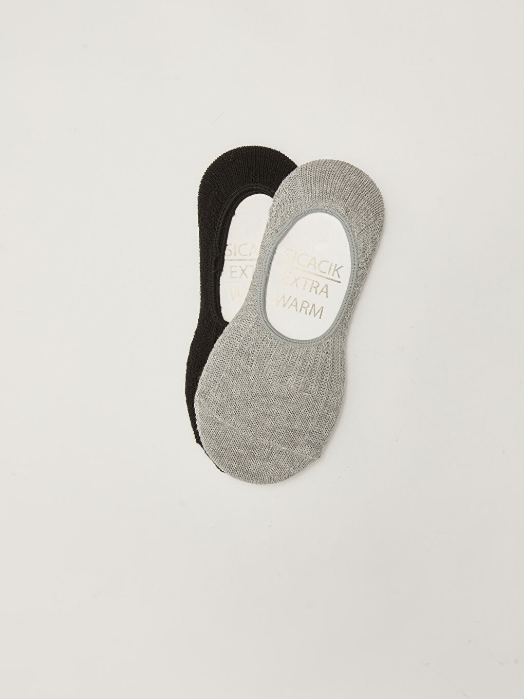 Für Damen Schlichte Unsichtbare Socken 2er-Pack