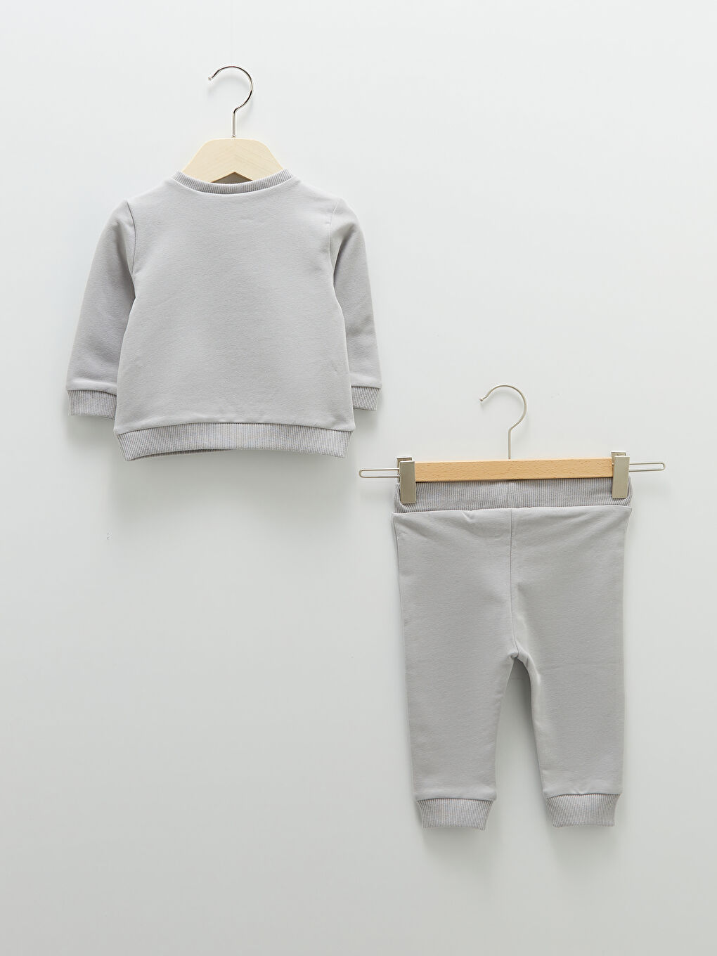 Crew Neck Long Sleeve Lion King Printed Baby Boy Sweatshirt and Pants 2-Pack Set-1