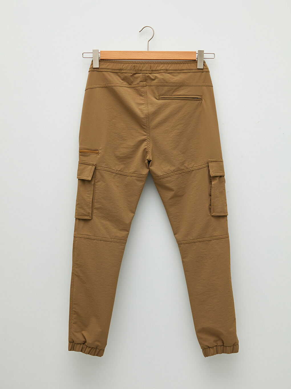 Slim Fit Twill Men's Cargo Trousers-7