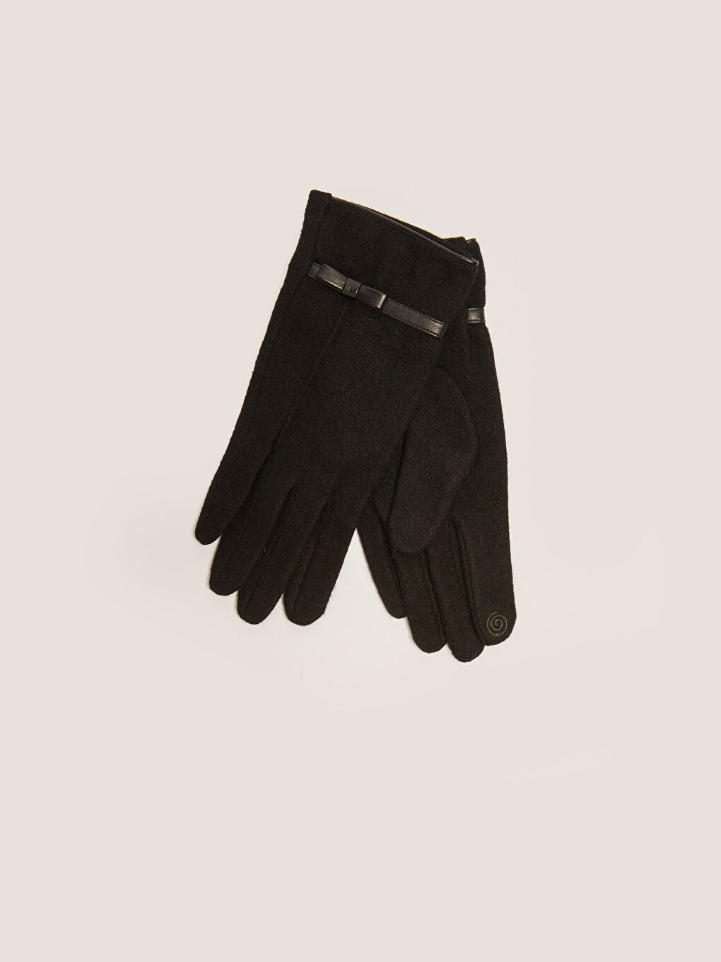 LCW ACCESSORIES Schleifenbesetzte Strickhandschuhe für Damen -W14768Z8-HEG