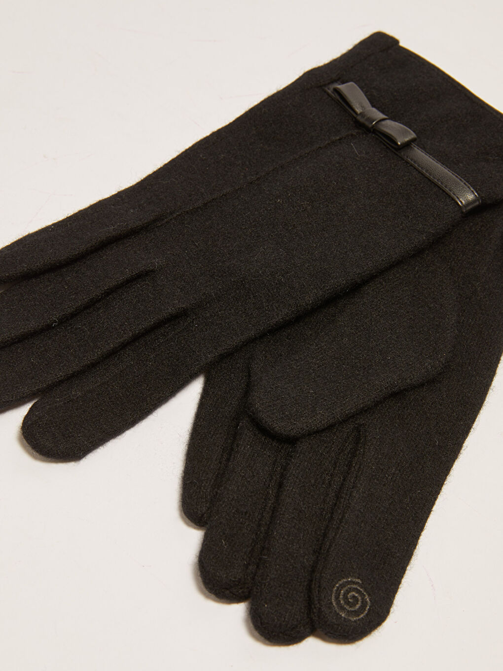 LCW ACCESSORIES Schleifenbesetzte Strickhandschuhe für Damen -W14768Z8-HEG