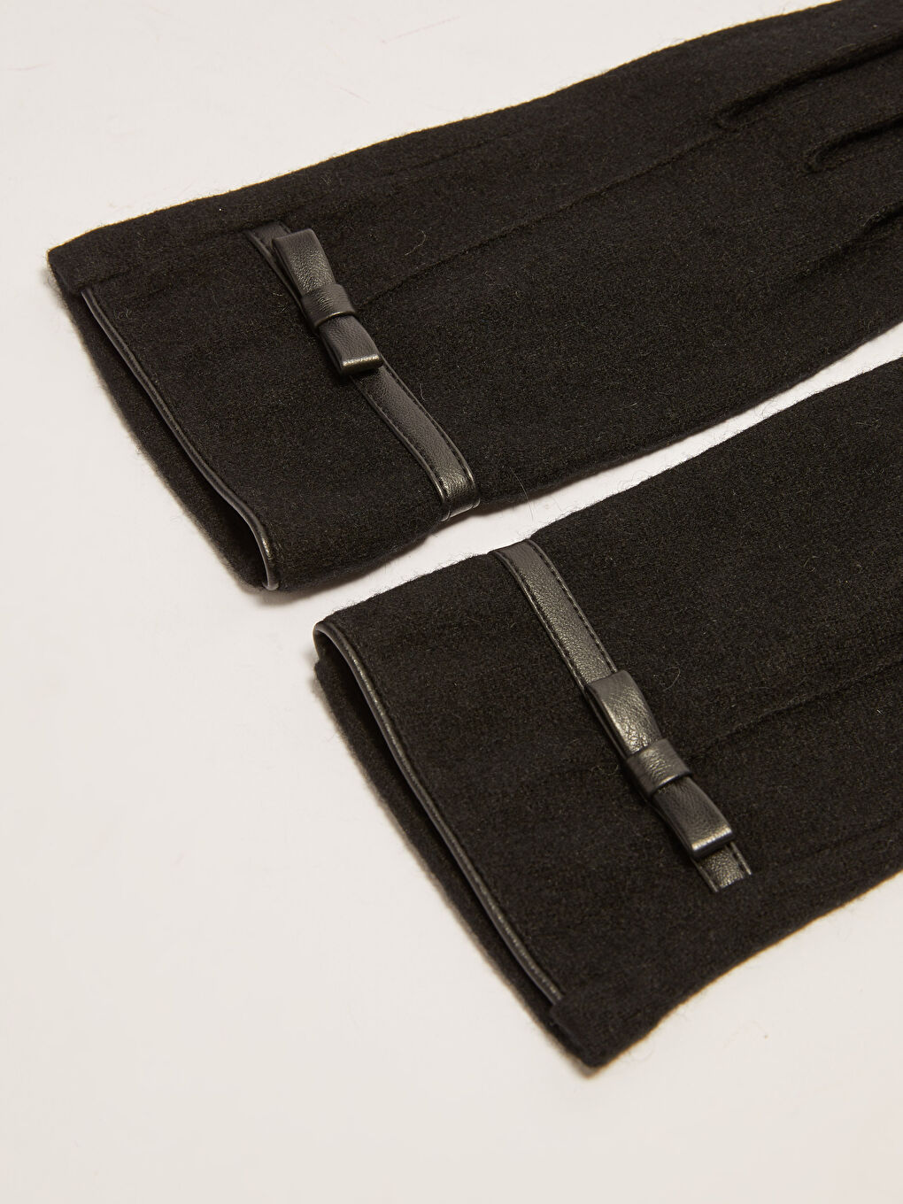 LCW ACCESSORIES Schleifenbesetzte Strickhandschuhe für Damen -W14768Z8-HEG