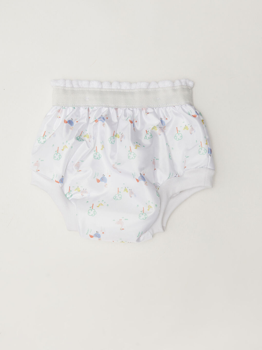 Elastic Waist Printed Baby Girl Training Underwear-1