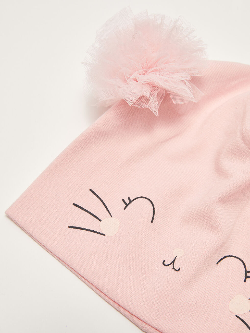 Printed Baby Girl Beret-1